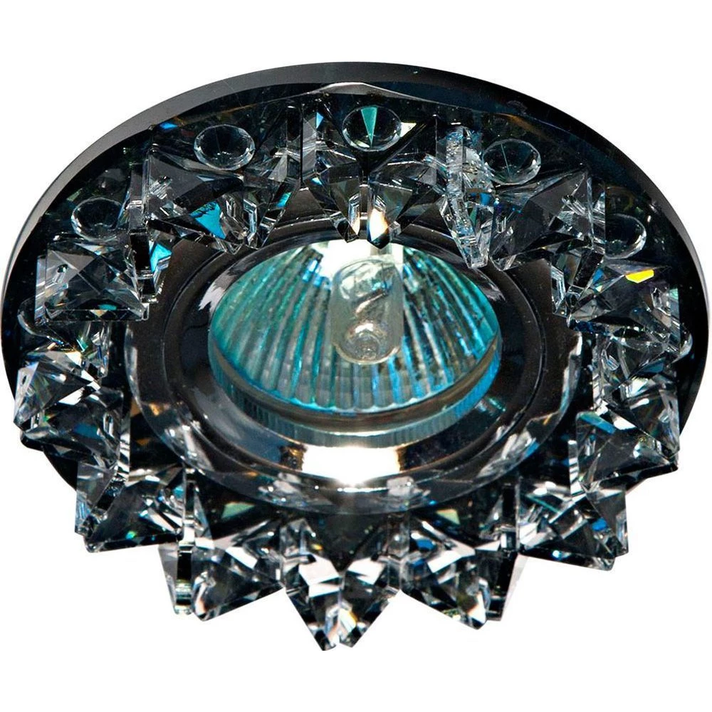 Светильник встраиваемый Feron CD2542 потолочный MR16 G5.3 черный, хром (18931) - Viokon.com