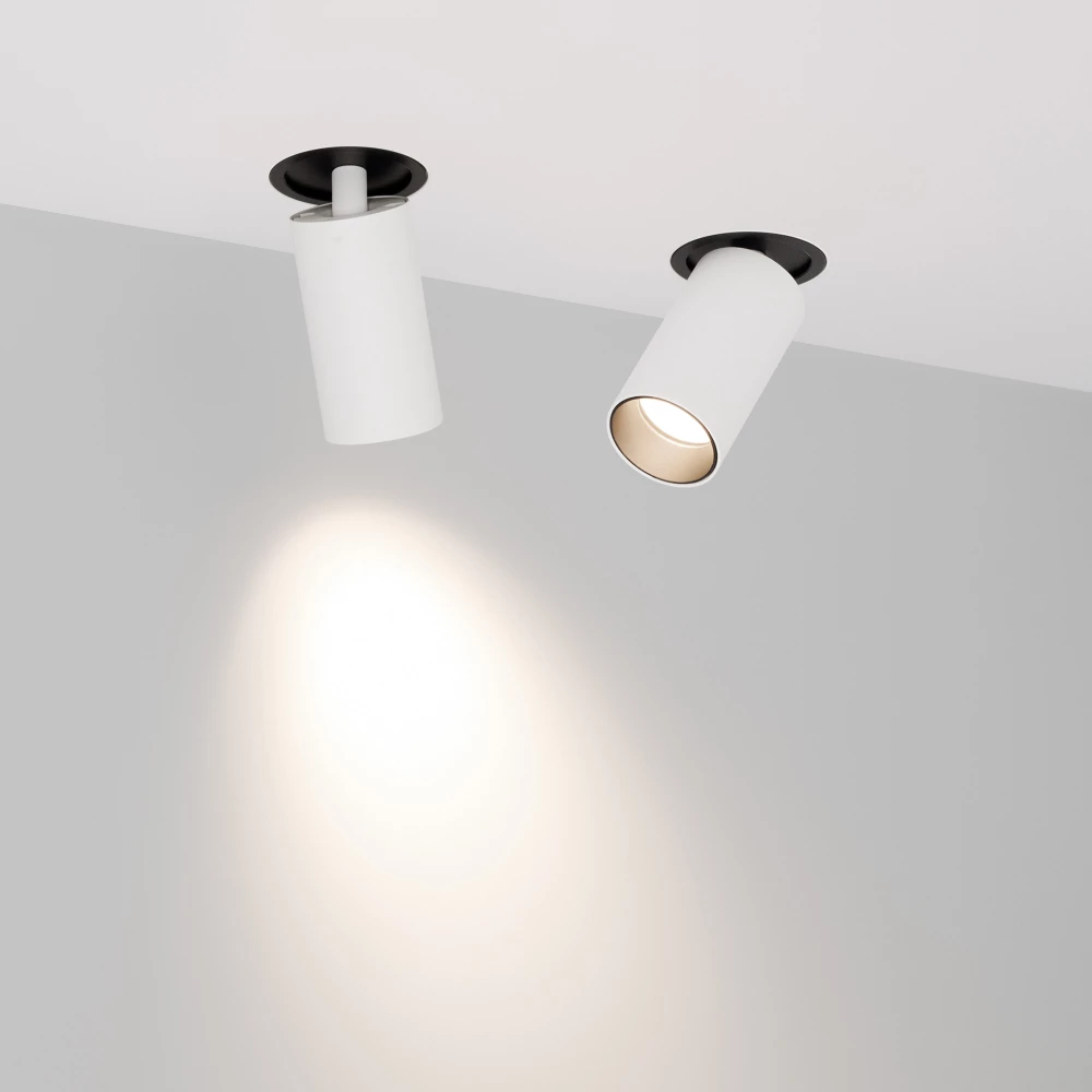 Светильник SP-NUANCE-TRIMLESS-PULL-R35-7W Day4000 (WH, 36 deg, 230V) (Arlight, IP40 Металл, 5 лет) 049908 - Viokon.com