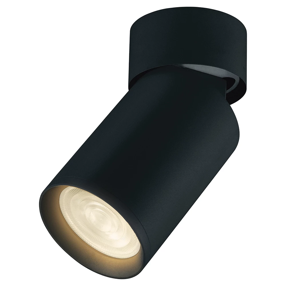 Светильник потолочный Feron ML180 MR16 35W 230V, черный (41877) - Viokon.com