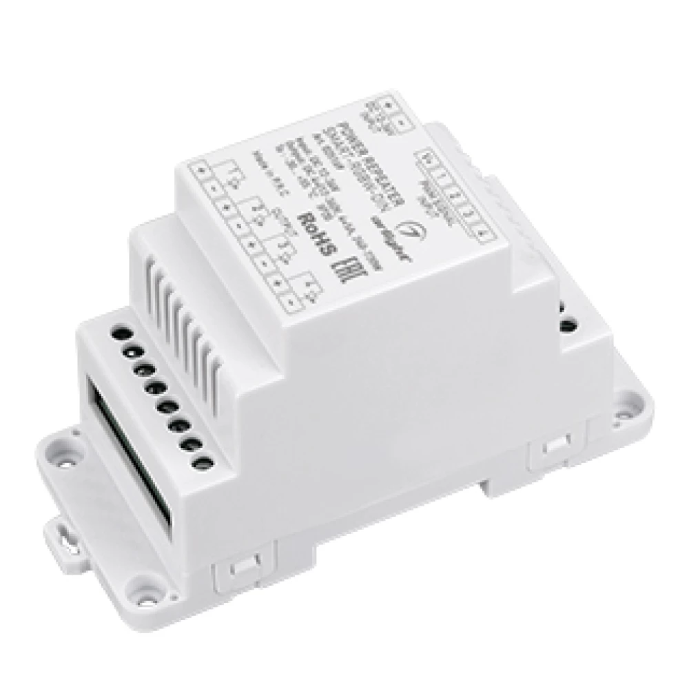 Усилитель SMART-RGBW-DIN (12-36V, 4x5A) (Arlight, IP20 Пластик, 5 лет) 025169 - Viokon.com
