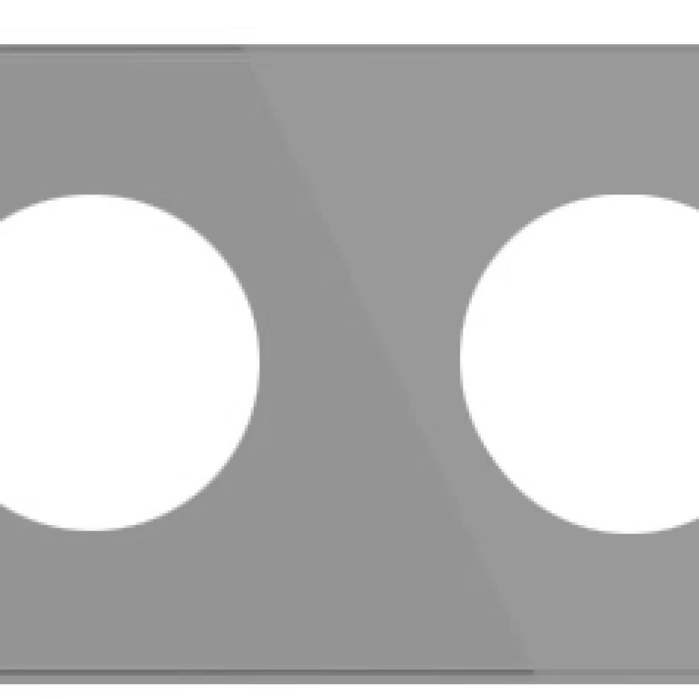 Рамка стеклянная FRM-GLARE-GC-2-GR (Arlight, -) 043837 - Viokon.com