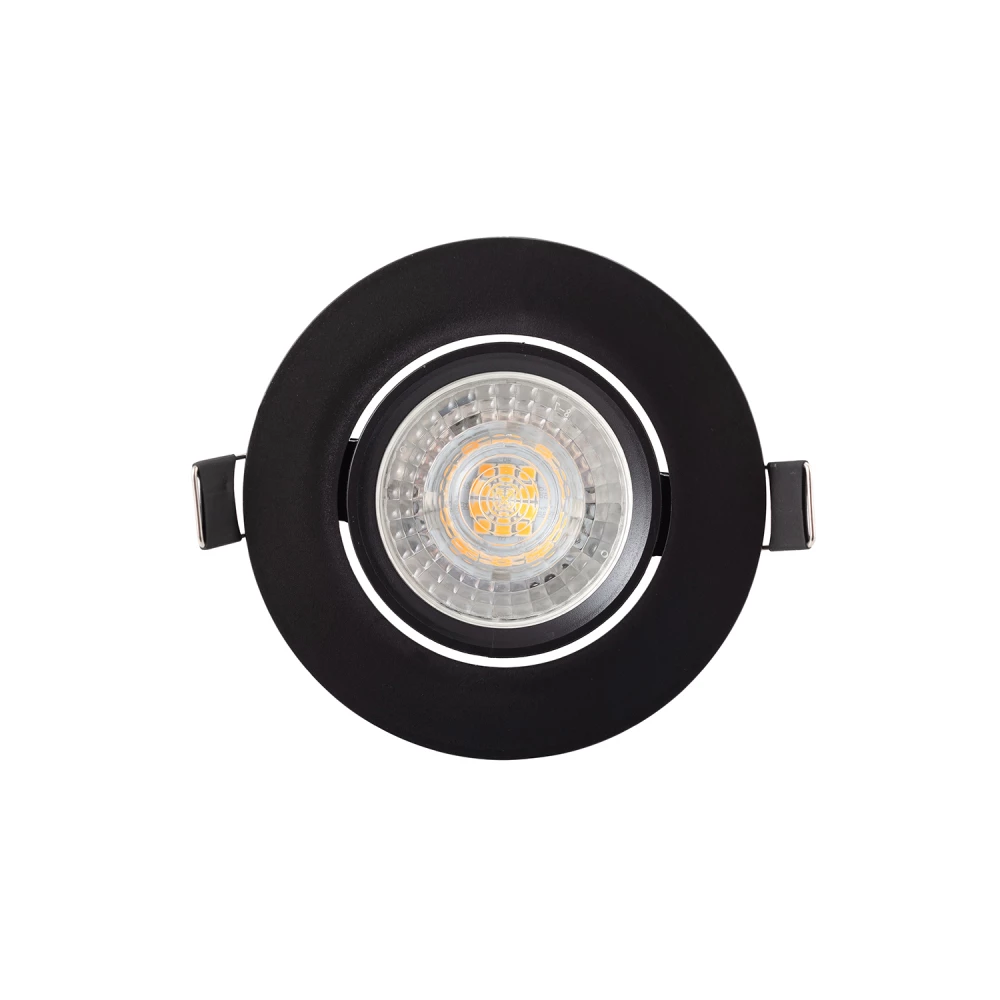 DK3020-BK Встраиваемый светильник IP 20 10 Вт GU53 LED черный пластик - Viokon.com