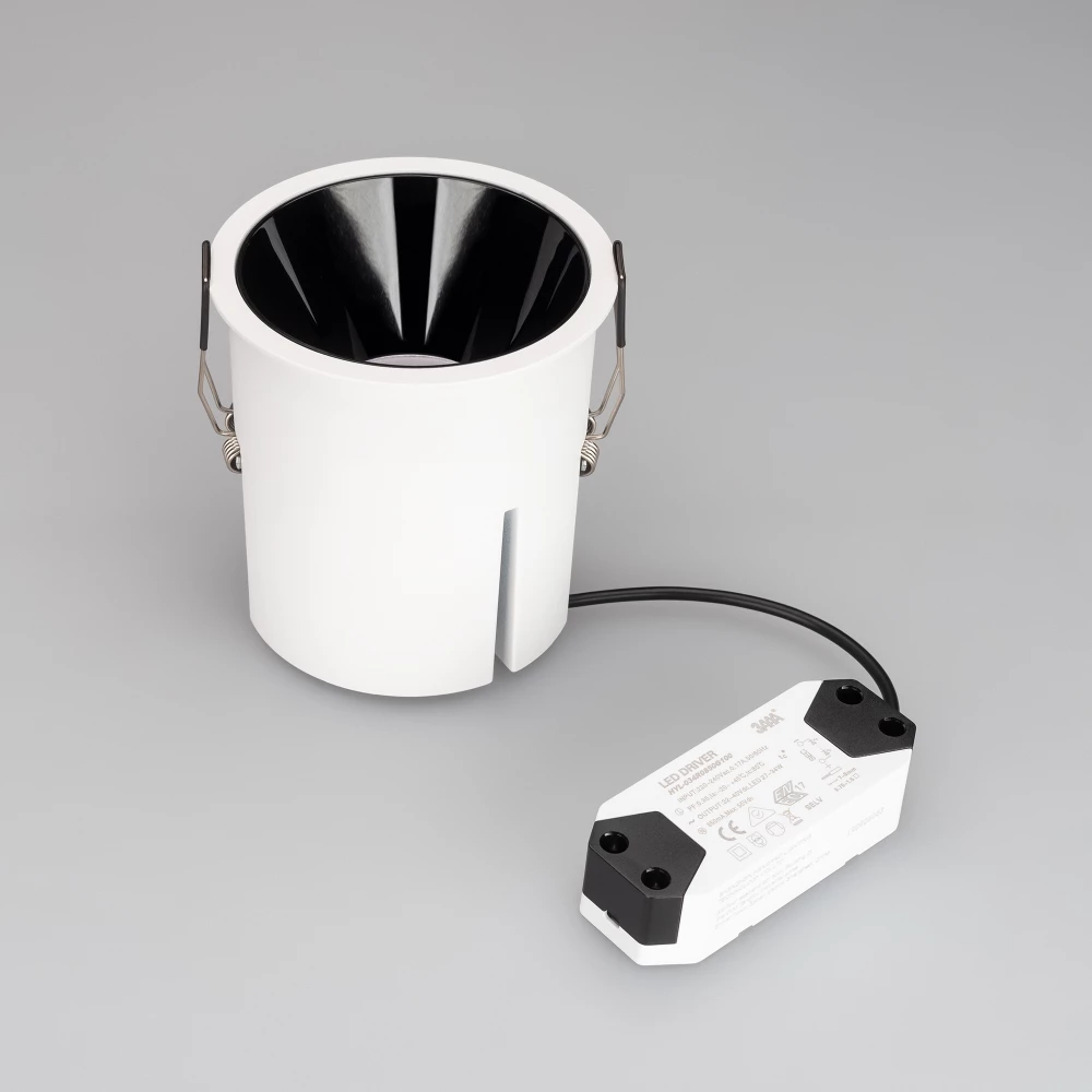 Светильник MS-ATLAS-BUILT-R112-35W Day4000 (WH-BK, 30 deg, 230V) (Arlight, IP20 Металл, 5 лет) 033655 - Viokon.com