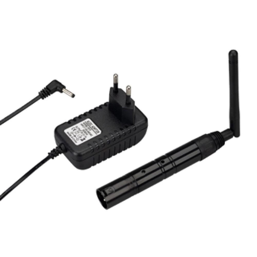Усилитель SMART-DMX-Transmitter Black (5V, XLR3 Female, 2.4G) (Arlight, IP20 Металл, 5 лет) 028416 - Viokon.com