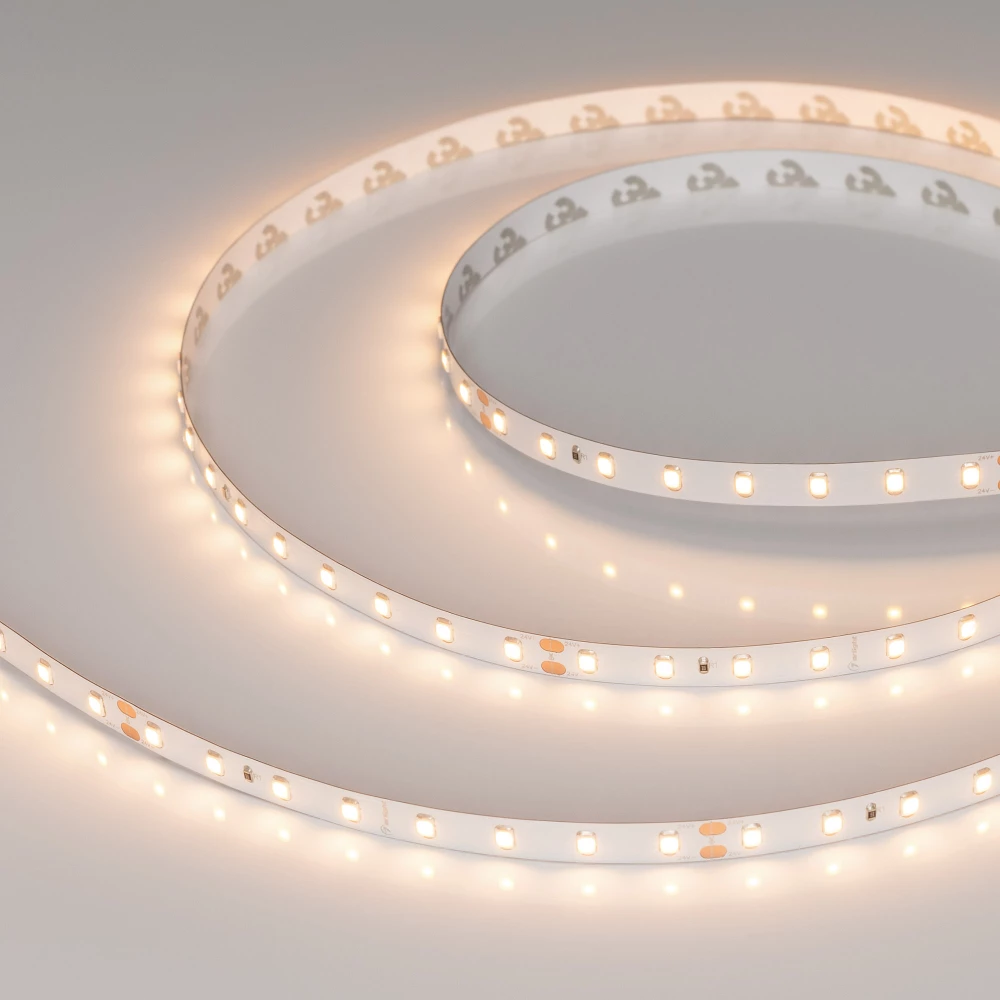 Лента RT-A80-8mm 24V Warm3000 (6 W/m, IP20, 2835, 5m) (Arlight, высок.эфф.150 лм/Вт) 024513(2) - Viokon.com