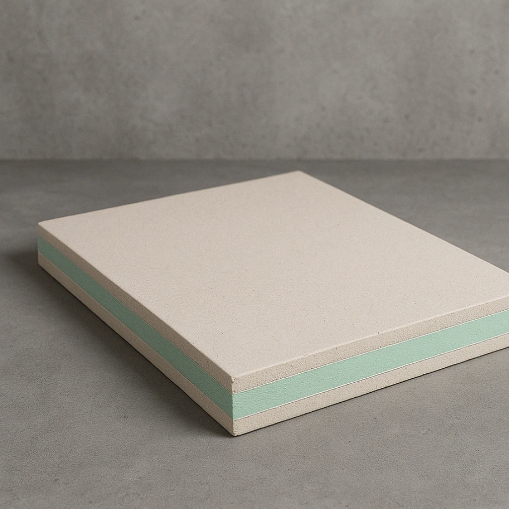 Панель PIXLUM (Франция)  PixBOARD Plaster  (усилена гипсокартоном) Plaster 2500x1200x22 mm - 150W (6,5 кг/1м.кв.)