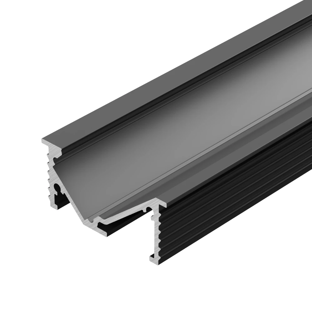 Профиль SL-BEVEL-W32-F-2000 ANOD BLACK (Arlight, Алюминий) 063941 - Viokon.com