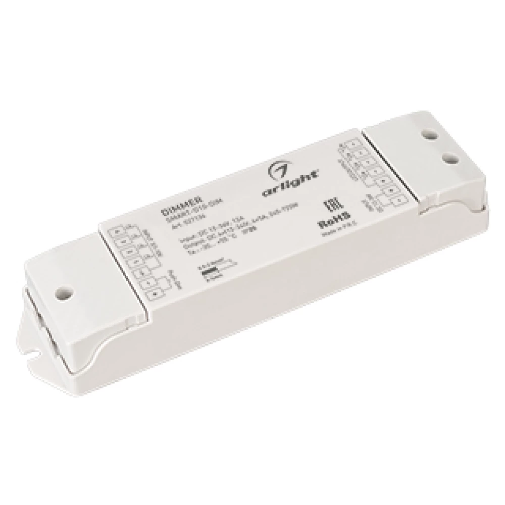 Диммер SMART-D10-DIM (12-36V, 4x5A, 0/1-10V) (Arlight, IP20 Пластик, 5 лет) 027136 - Viokon.com