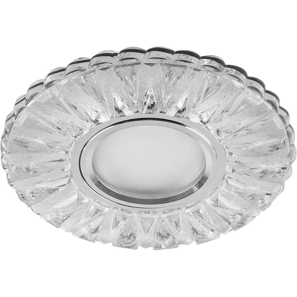 Светильник встраиваемый с белой LED подсветкой Feron CD931 потолочный MR16 G5.3 прозрачный (29464) - Viokon.com