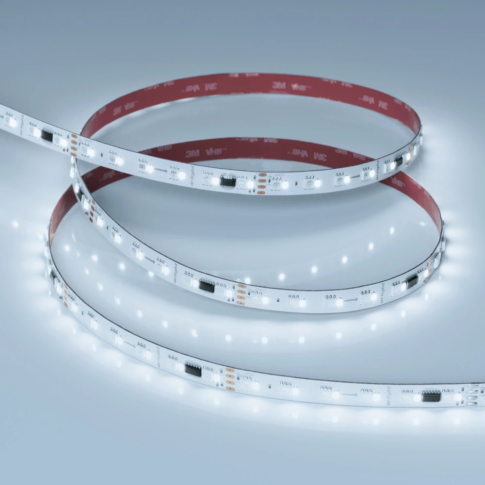 Лента SPI-BA120-12mm 24V RGBW-White-PX6-BPT (16 W/m, IP20, 5060/2835, 5m) (Arlight, бегущий огонь) 040622 - Viokon.com