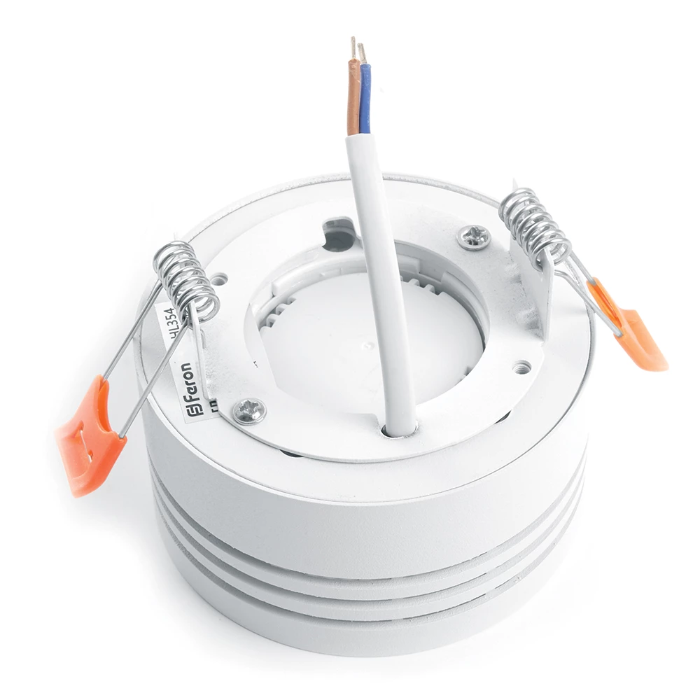 Светильник потолочный Feron HL354 12W, 230V, GX53, белый (41505) - Viokon.com