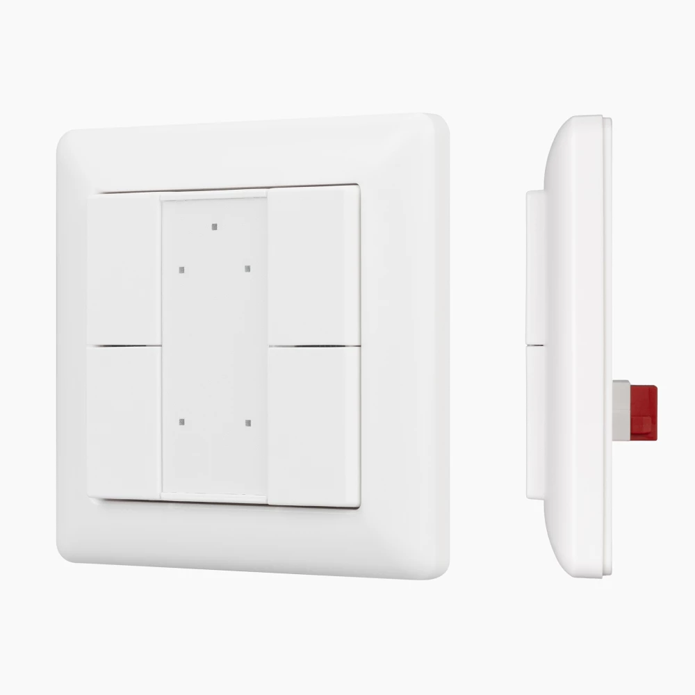 Панель Knob SR-KN9550K4-UP White (KNX, DIM) (Arlight, IP20 Пластик, 3 года) 021369 - Viokon.com