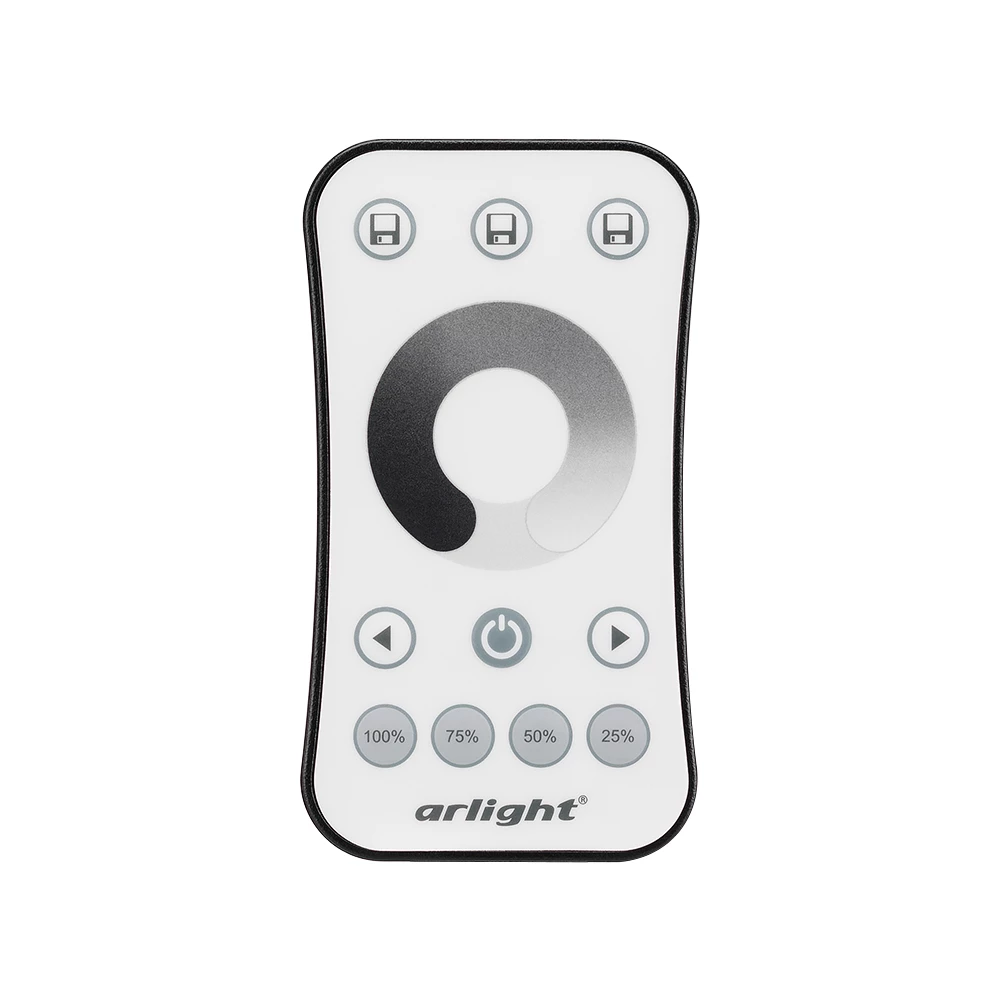Пульт SMART-R9-DIM (1 зона, 2.4G) (Arlight, IP20 Пластик, 5 лет) 023032 - Viokon.com