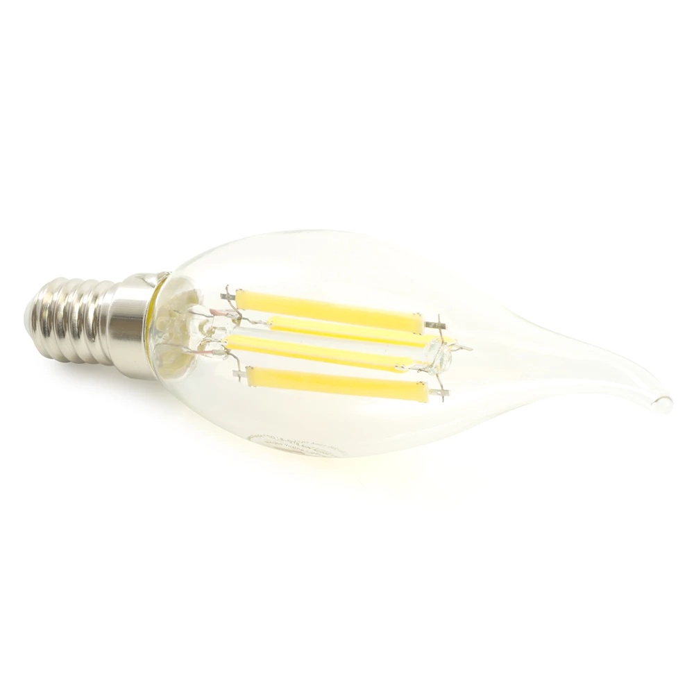 Лампа светодиодная Feron.PRO LB-1216 Свеча на ветру E14 6W 175-265V 4000K (51263) - Viokon.com