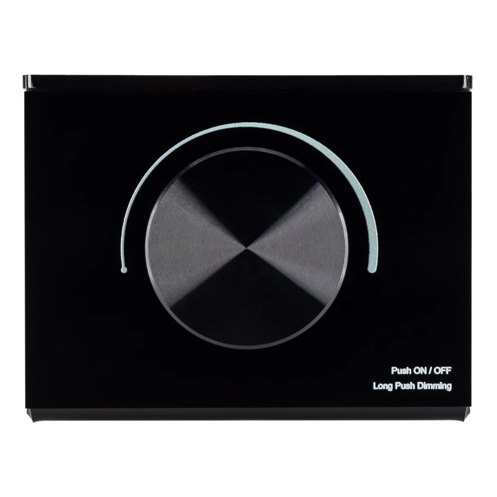 Панель Rotary SMART-P100-DIM Black (3V, 2.4G) (Arlight, IP20 Пластик, 5 лет) 029921 - Viokon.com