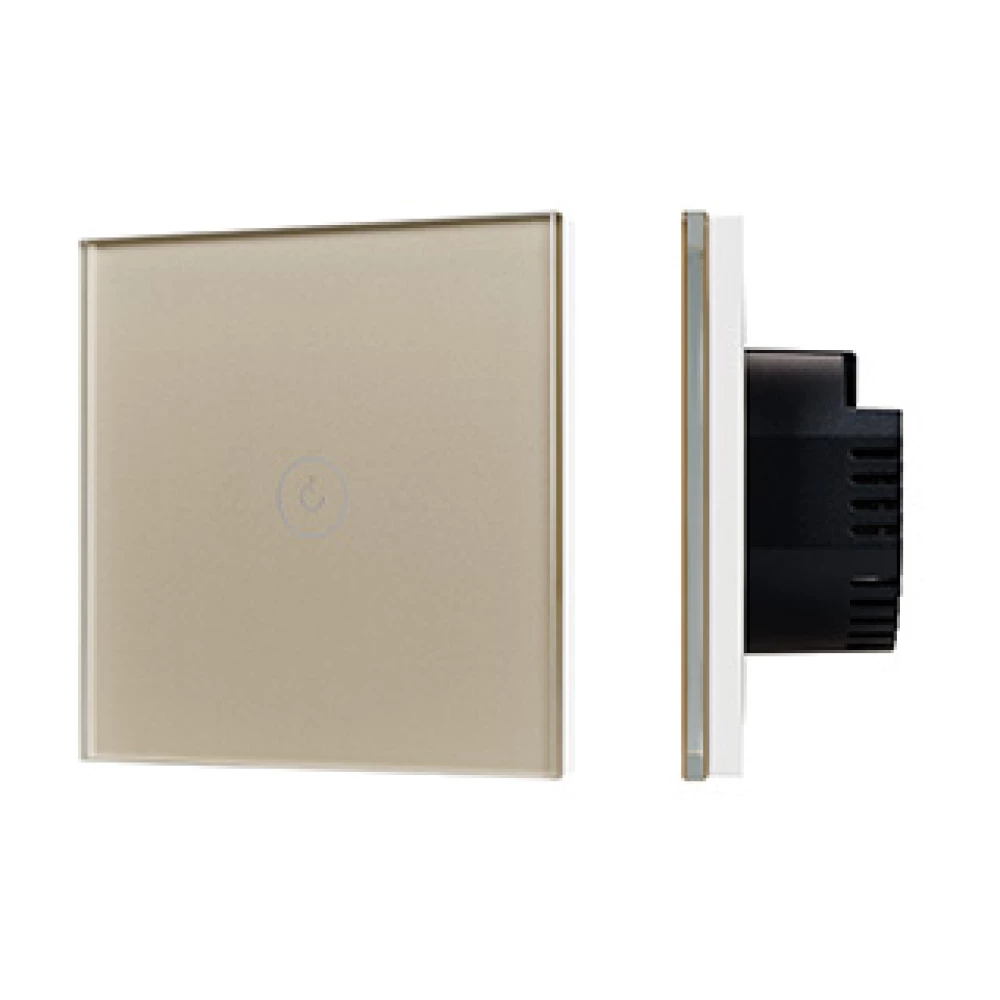 Выключатель сенсорный SWT-OMALI-S01-ZB-GD (250V, 10A, Zigbee) (Arlight, Стекло) 050037 - Viokon.com