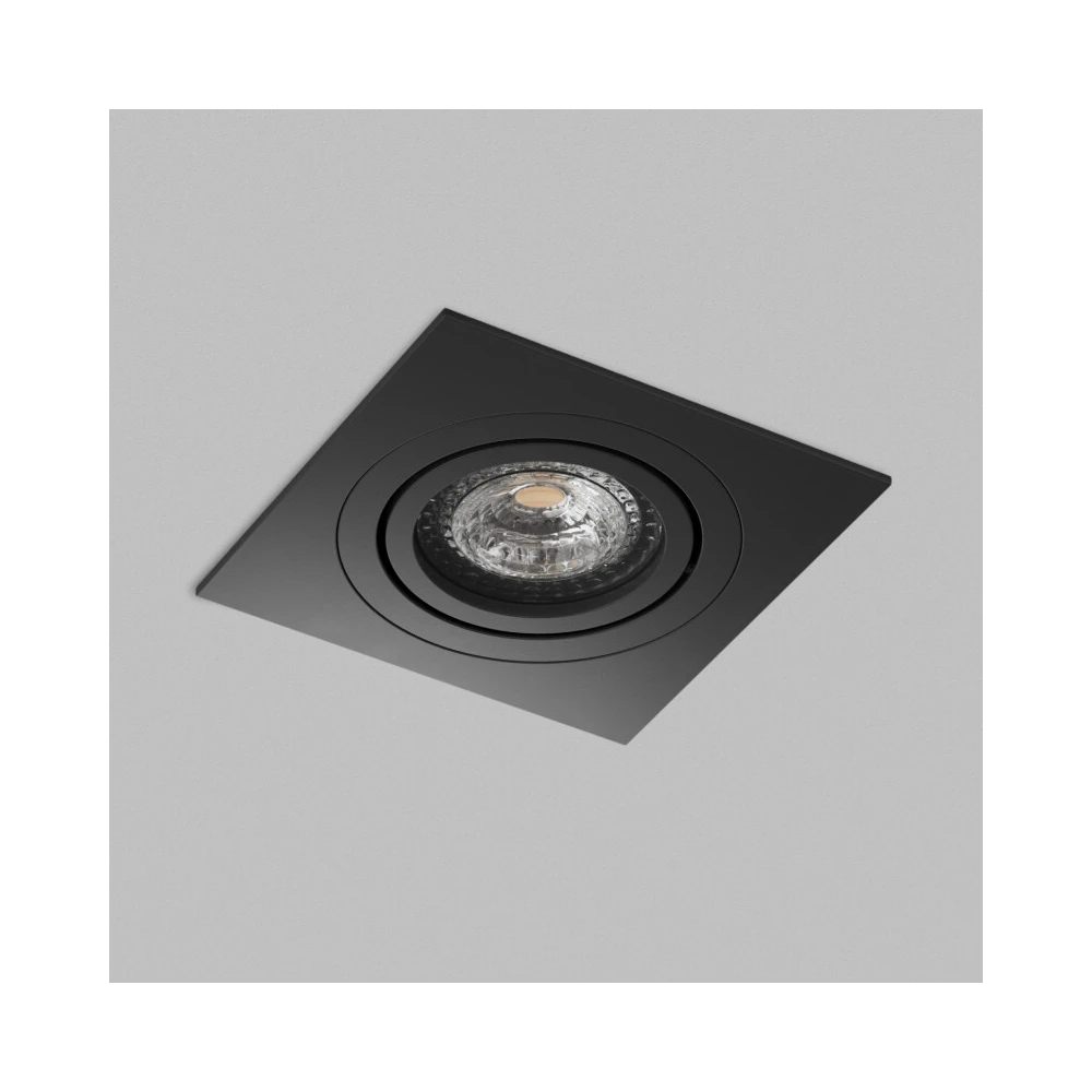 Встраиваемый светильник PRIME GU53 до 15 Вт LED IP20 черный алюминий - Viokon.com