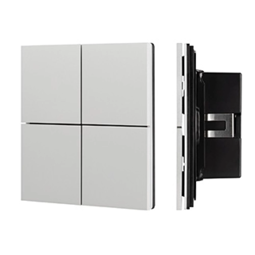INTELLIGENT ARLIGHT Кнопочная панель KNX-304-23-IN Silver (BUS, Frameless) (IARL, IP20 Металл, 2 года) 039662 - Viokon.com