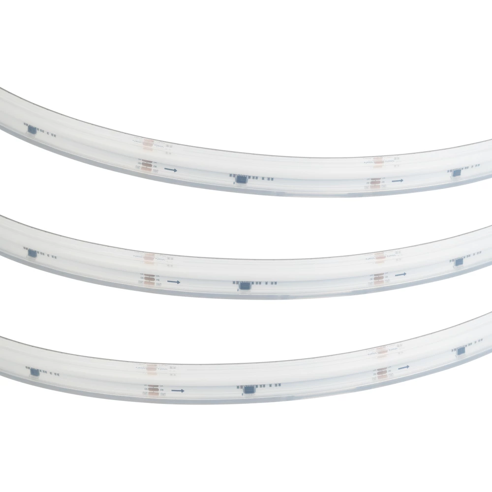 Лента герметичная DMX-COB-PS-X1008-21mm 24V RGB-PX126 (11 W/m, IP67, CSP, 5m) (Arlight, -) 059821 - Viokon.com