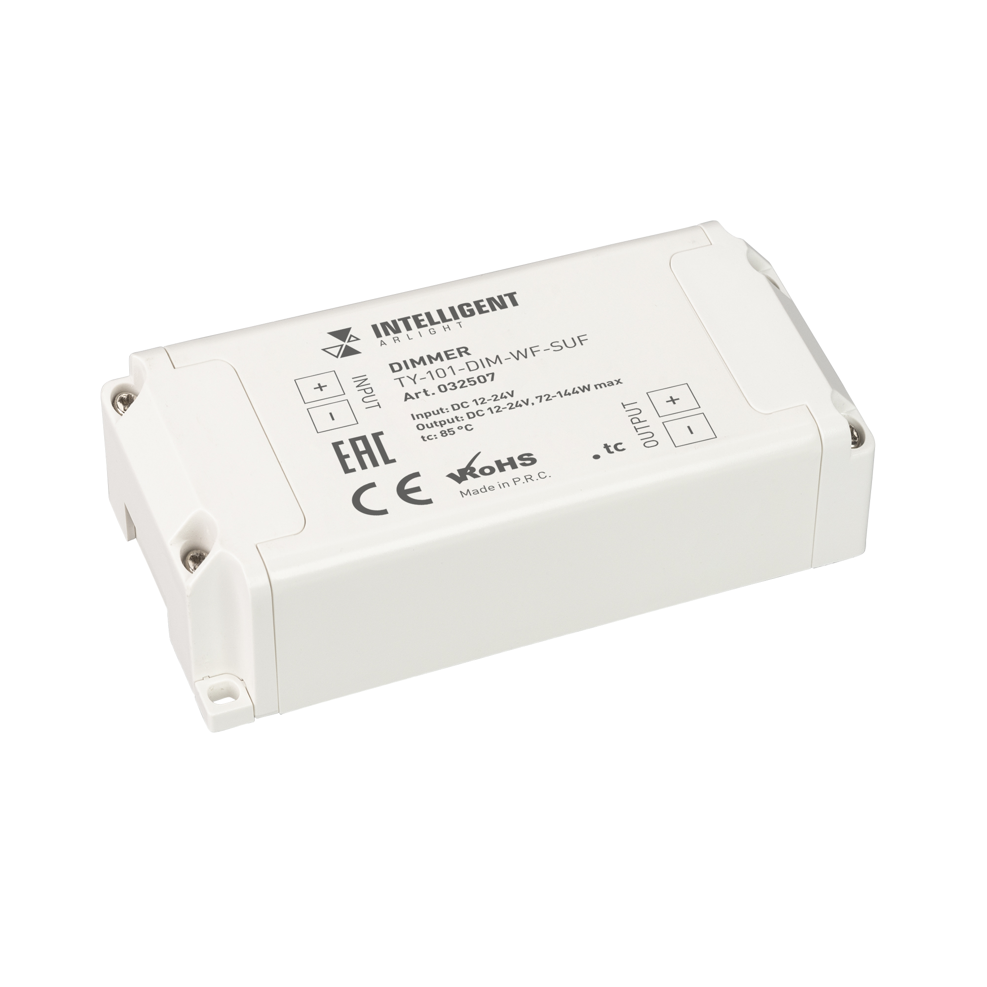INTELLIGENT ARLIGHT Диммер TY-101-DIM-WF-SUF (12-24V, WI-FI, 433MHz, 1x6A) (IARL, IP20 Пластик, 3 года) 032507 - Viokon.com