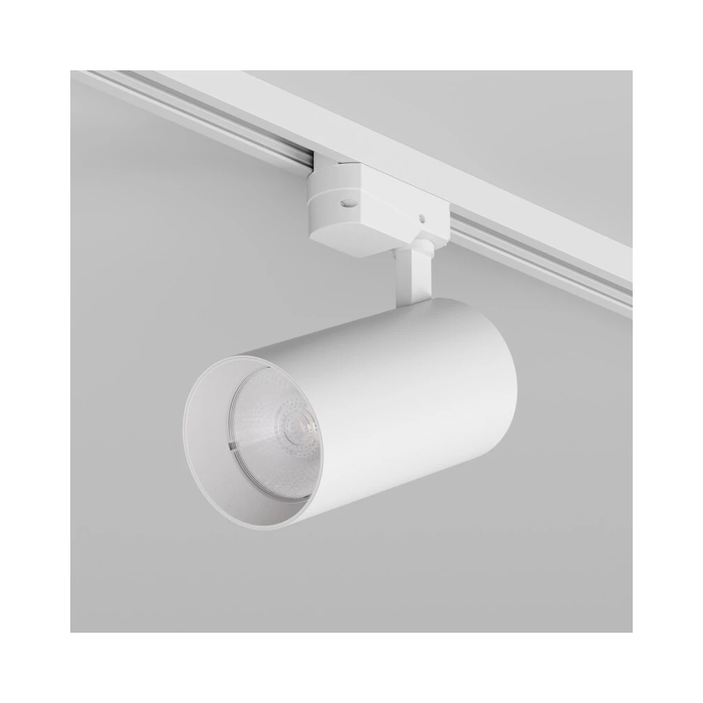 DK6456-WH Трековый светильник SOLID KOPER 155мм d80 220V LED 4000K 30W IP20 белый алюминий - Viokon.com