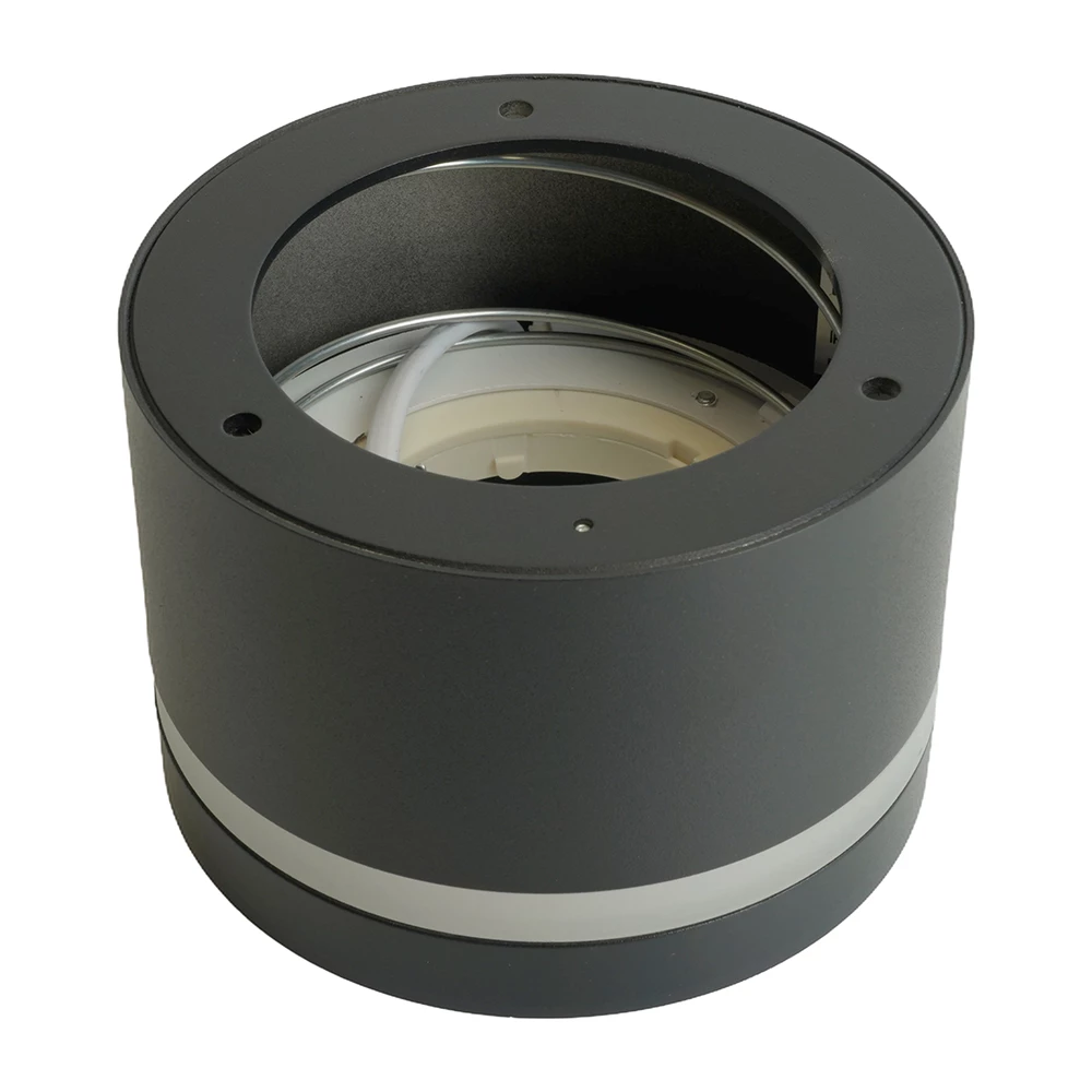 Светильник потолочный Feron HL372 LUNA 25W, 230V, GX70, черный (48735) - Viokon.com
