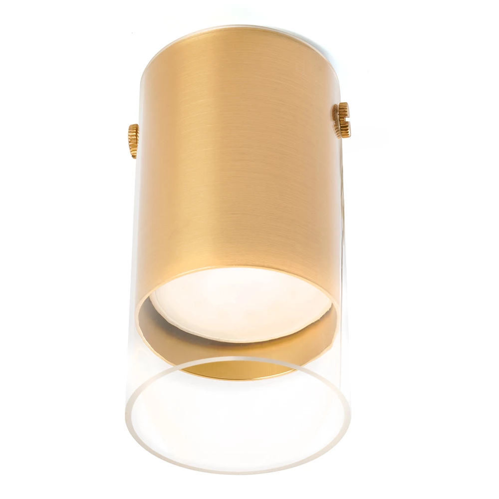 Светильник потолочный Feron ML189 Barrel LUMINA MR16 GU10 35W 230V, золото (48745) - Viokon.com