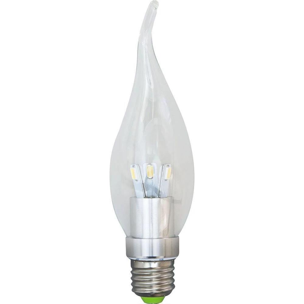 Лампа светодиодная Feron LB-71 Свеча на ветру E27 3,5W 2700К (25278) - Viokon.com
