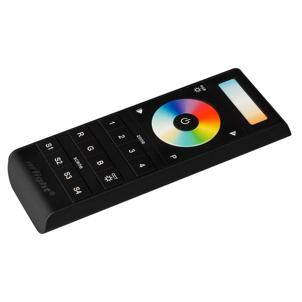 Сенсорный пульт SR-2858Z4-5CH (RGB+CCT, 4 зоны) (Arlight, IP20 Пластик, 3 года) 021835 - Viokon.com