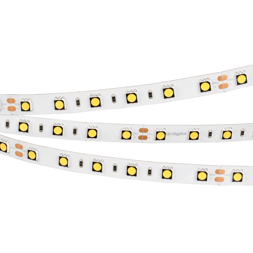 Лента RT-B60-10mm 24V Day4000 CRI98 (14.4 W/m, IP20, 5060, 5m) (Arlight, Открытый) 021422(2) - Viokon.com