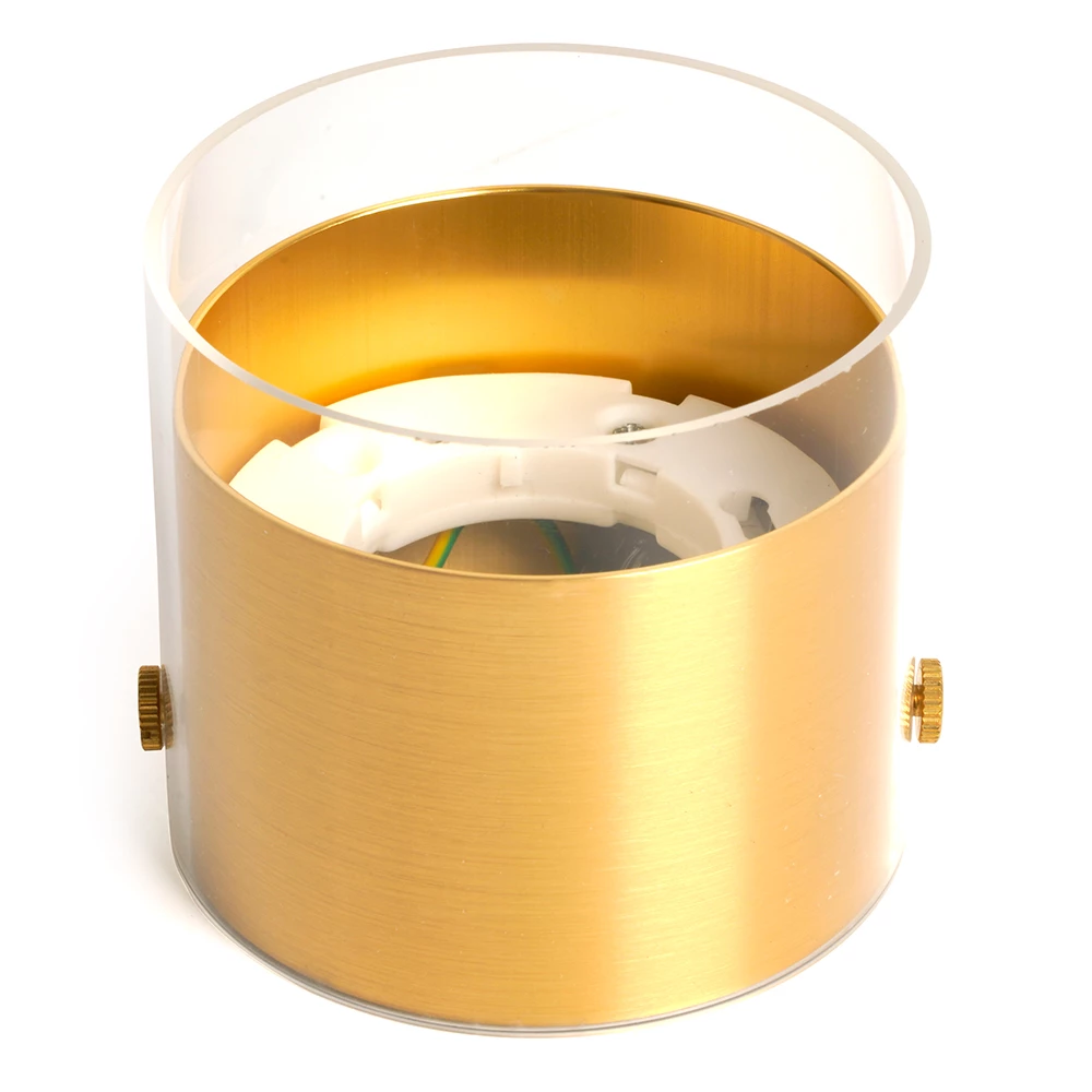 Светильник потолочный Feron HL389 Barrel LUMINA GX53 12W 230V, золото (48796) - Viokon.com