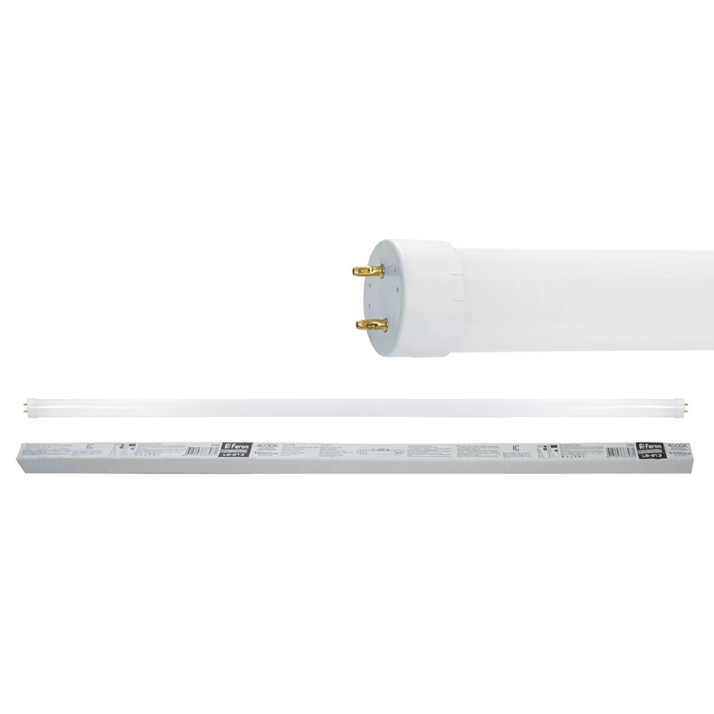 Лампа светодиодная Feron LB-213 G13 18W 175-265V 6400K 1,2м (25500) - Viokon.com