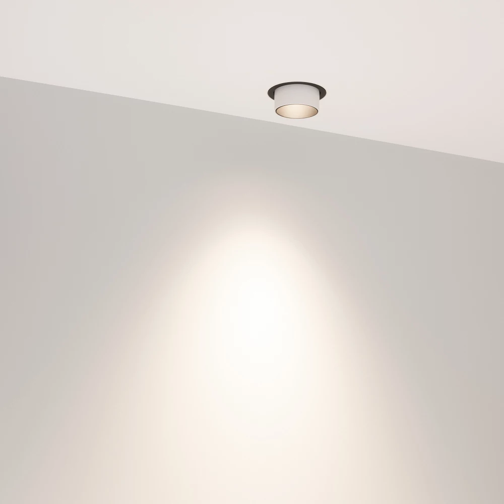 Светильник SP-NUANCE-TRIMLESS-PULL-R35-7W Day4000 (WH, 36 deg, 230V) (Arlight, IP40 Металл, 5 лет) 049908 - Viokon.com