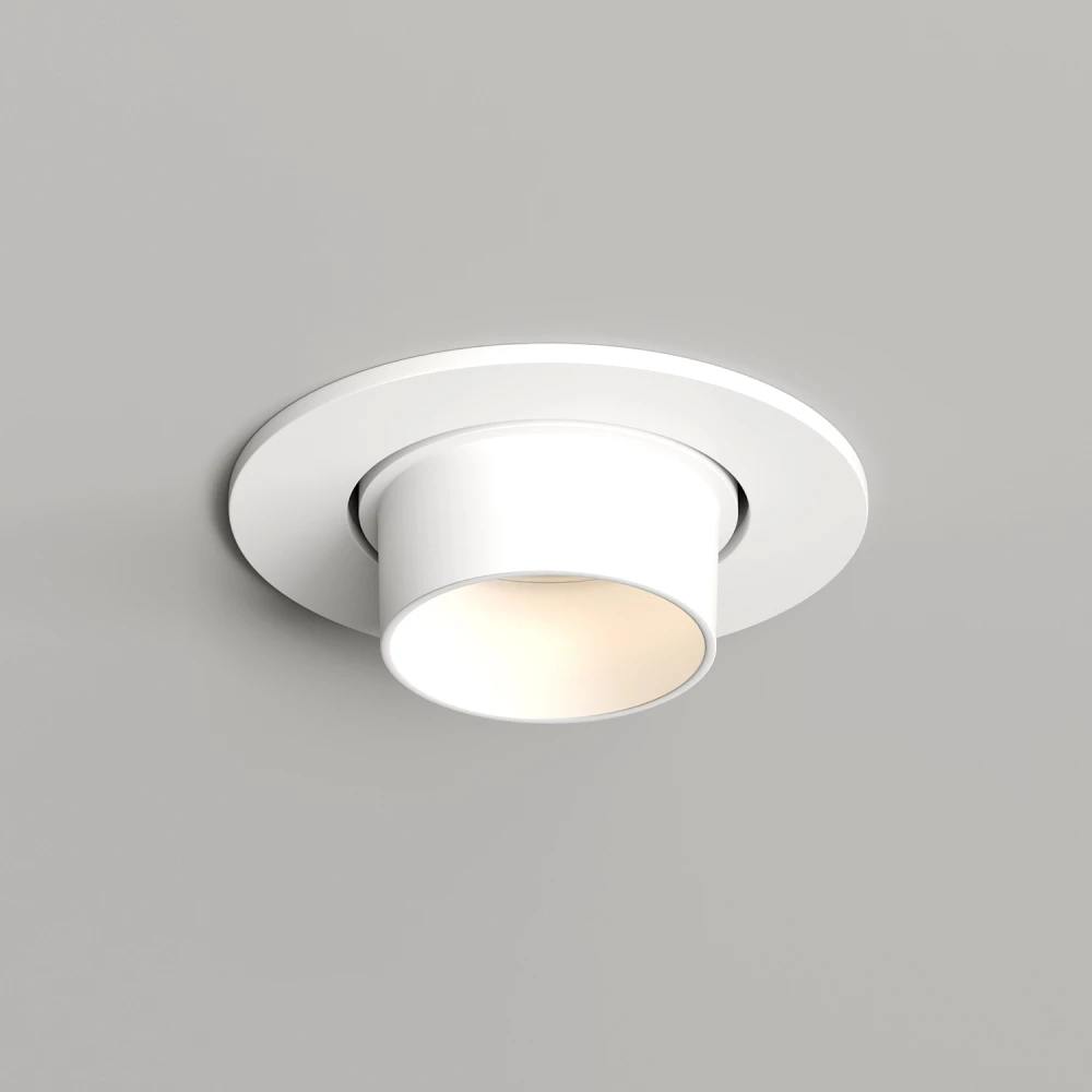 DK3120-WH Встраиваемый светильник IP20 до 15 Вт LED GU53 белый пластик - Viokon.com