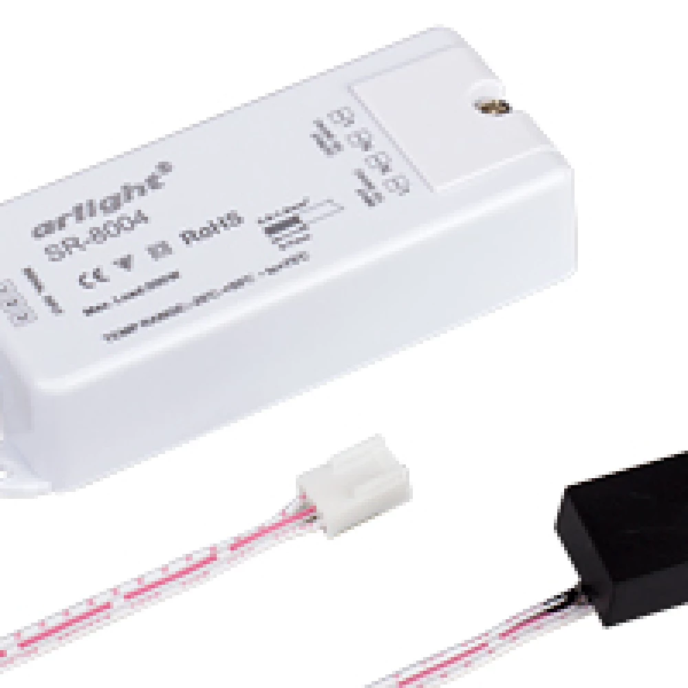 Датчик SR-8004 black (220V, 500W, PIR-Sensor) (Arlight, -) 020864 - Viokon.com