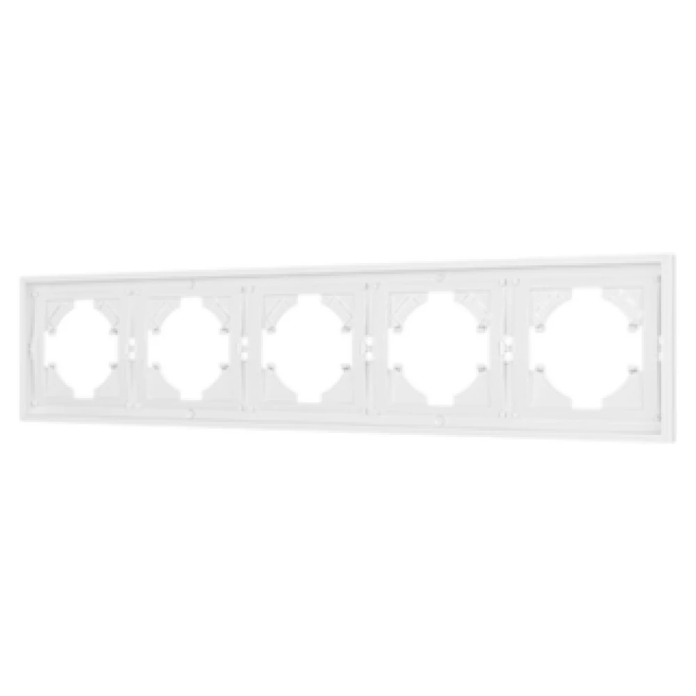 Рамка пластиковая FRM-TENDO-PL-5-WH (Arlight, Белый) 053851 - Viokon.com