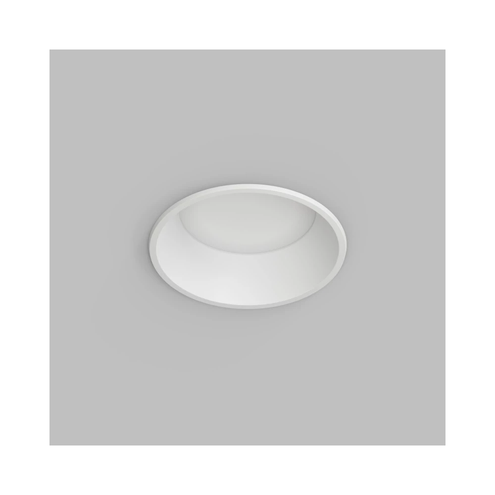 Встраиваемый влагозащищенный светильник TRIM 12 Вт LED 3000-4000-6500K IP44 алюминий акрил - Viokon.com