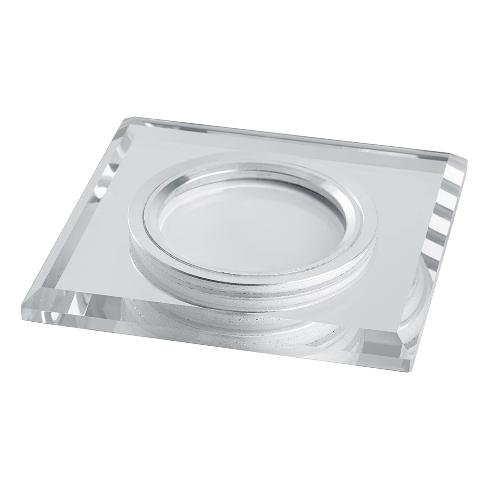 Светильник встраиваемый с белой LED подсветкой Feron CD8150 потолочный MR16 G5.3 белый (41910) - Viokon.com