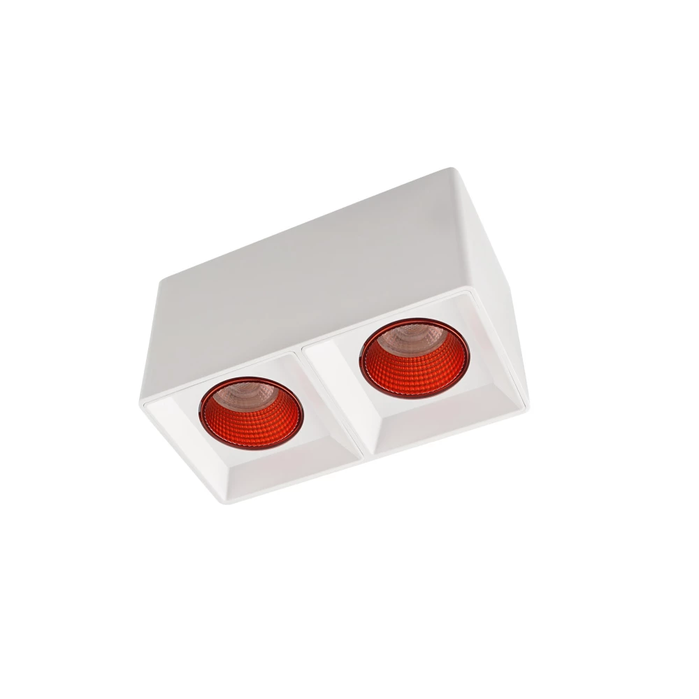 DK3085-WHRD Светильник накладной IP 20 10 Вт GU53 LED белыйкрасный пластик - Viokon.com