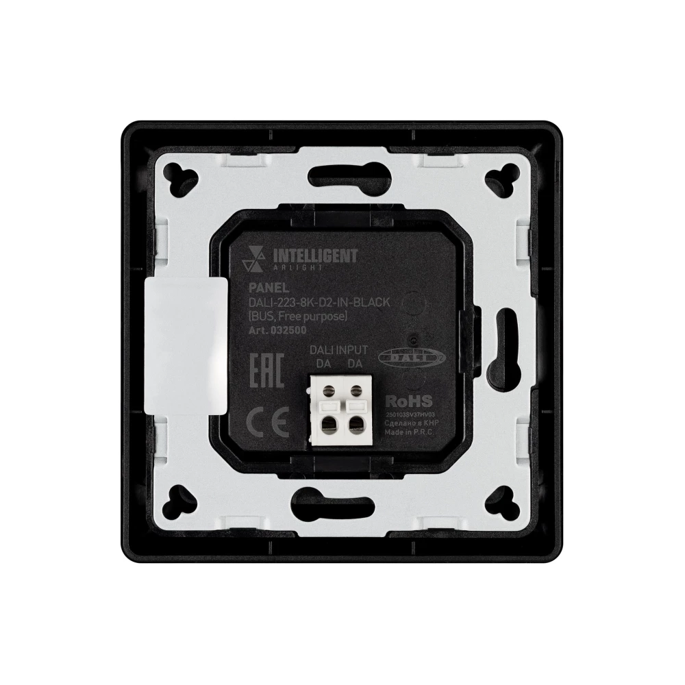 INTELLIGENT ARLIGHT Панель DALI-223-8K-D2-IN-BLACK (BUS, Free purpose) (IARL, -) 032500 - Viokon.com