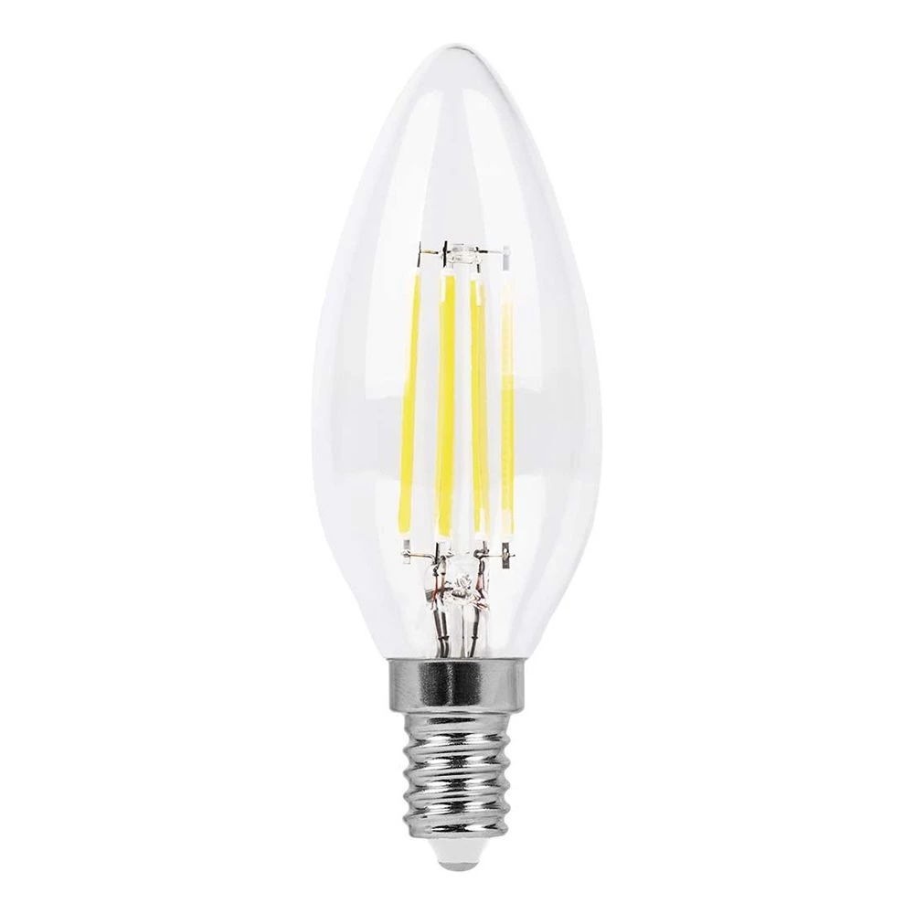 Лампа светодиодная Feron LB-58 Свеча E14 5W 230V 2700K (25572) - Viokon.com