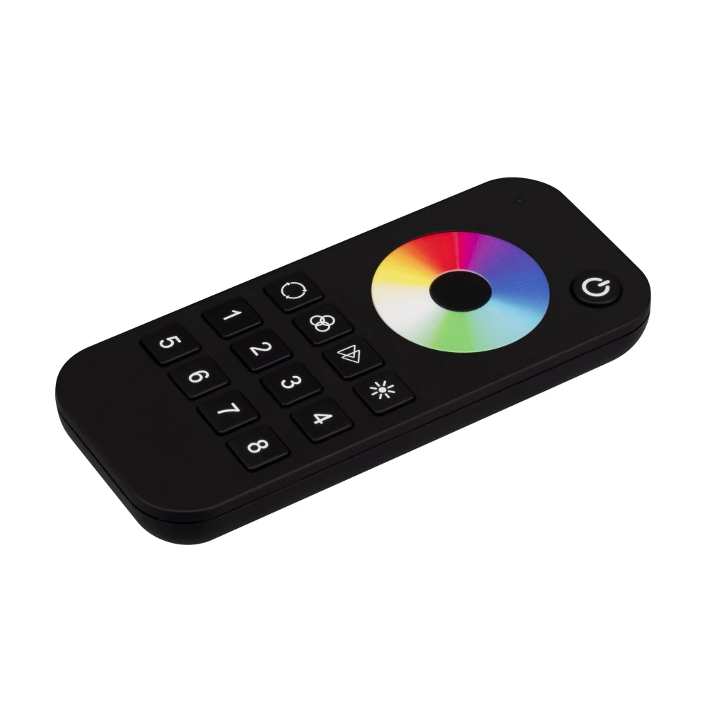INTELLIGENT ARLIGHT Пульт SMART-SPI-801-52-8SC-RGBW-SUF Black (3V, 2.4G) (IARL, IP20 Пластик, 5 лет) 059249 - Viokon.com