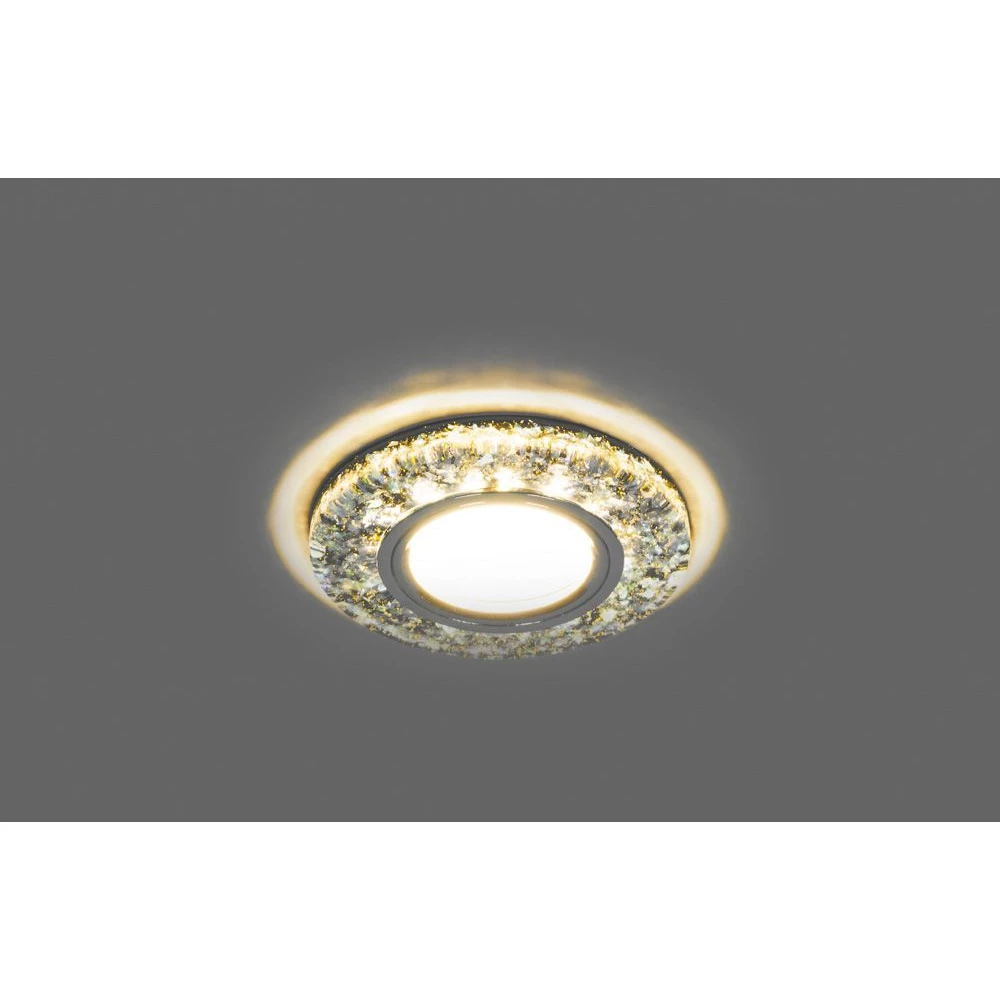 Светильник встраиваемый с белой LED подсветкой Feron 8585-2 потолочный MR16 G5.3 зеленый (28578) - Viokon.com