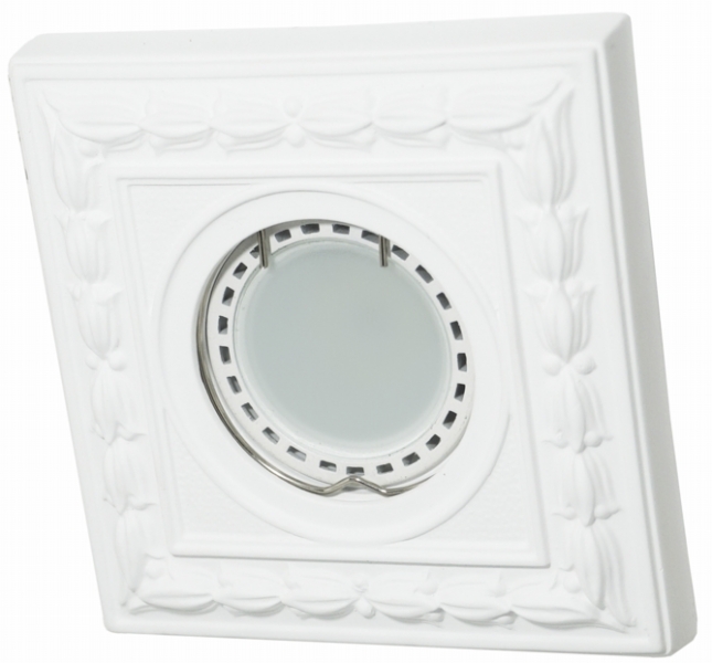 Светильник гипсовый встраиваемый mr 16 Roden RD-124 Wh - Viokon.com