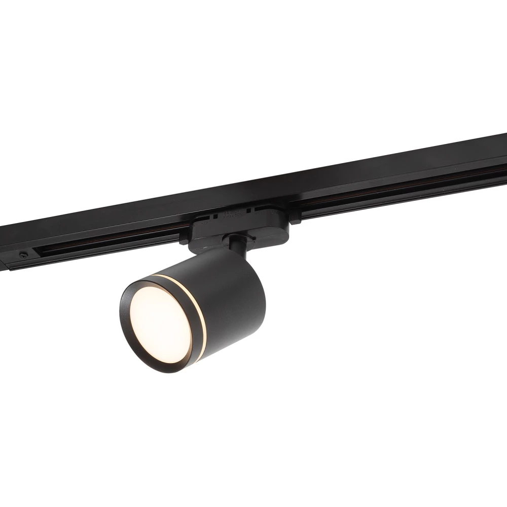 DK6401-BK Трековый светильник IP 20 5 Вт LED 3000 черный алюминий - Viokon.com