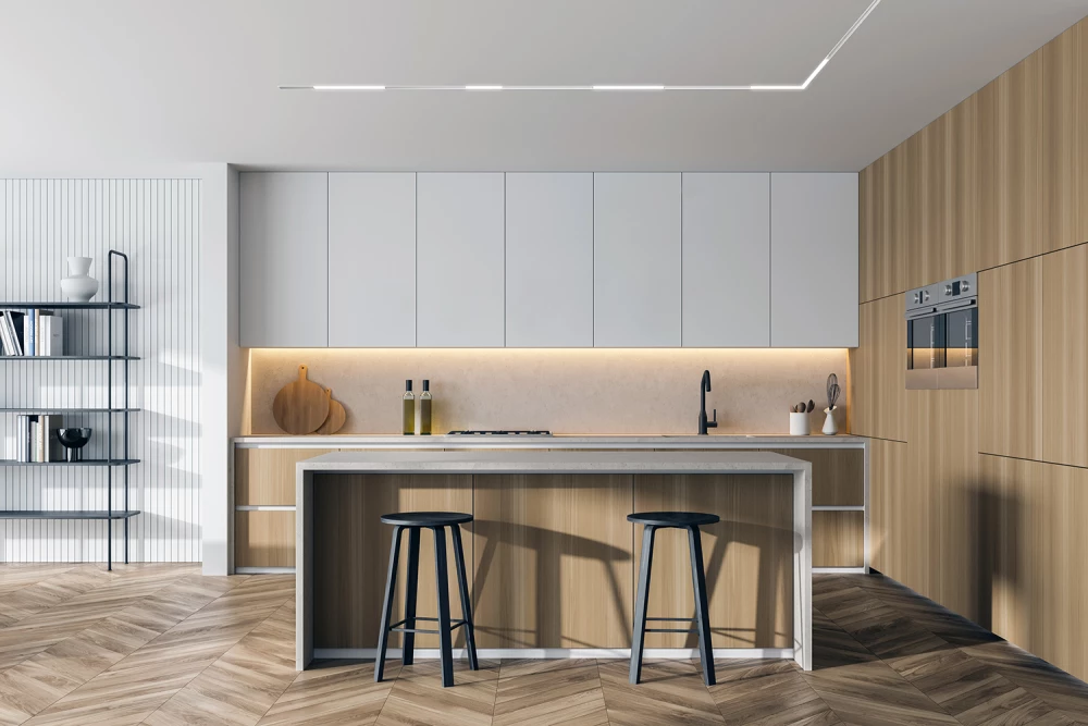 DK8005-WH Линейный светильник SMART LINEAR 27W DIM 3000K-6000K белый - Viokon.com