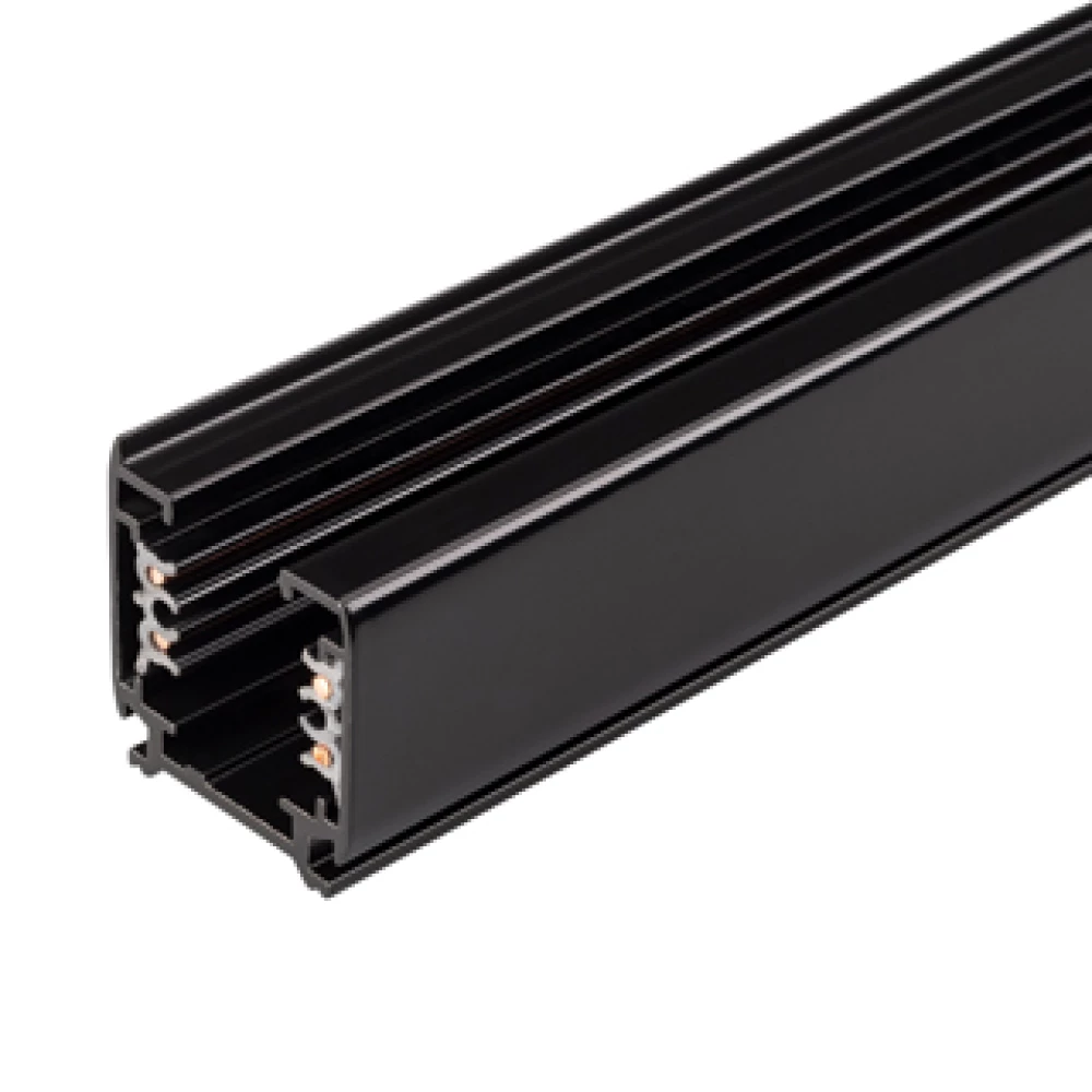 Трек LGD-4TR-TRACK-1000-BK-M (C) (Arlight, IP20 Металл, 3 года) 028358(1) - Viokon.com