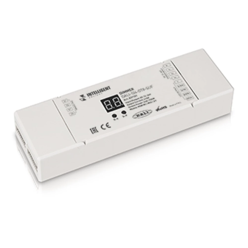 INTELLIGENT ARLIGHT Диммер DALI-104-DT8-SUF (12-36V, RGBW/MIX/XY, 4х5А) (IARL, IP20 Пластик, 3 года) 031151 - Viokon.com