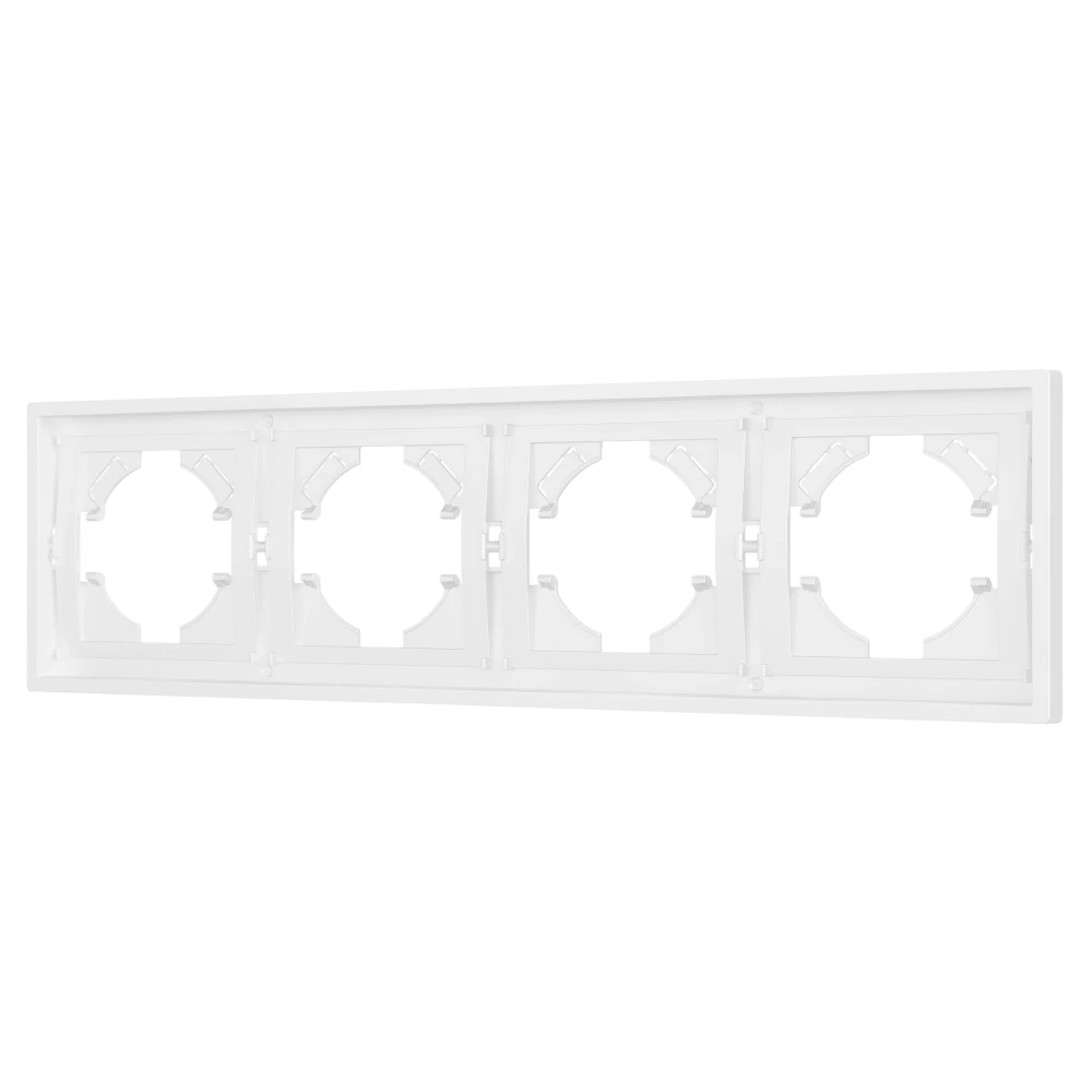 Рамка пластиковая FRM-TENDO-PL-4-WH (Arlight, Белый) 053847 - Viokon.com