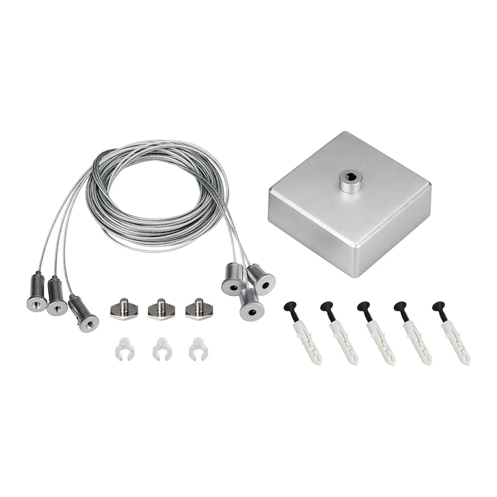Подвес S2-LINE-3x4m Long Set (Silver Box, Pad 15x2mm) (Arlight, Металл) 023417 - Viokon.com